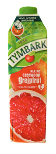 Tymbark Czerwony grejpfrut nektar 1l
