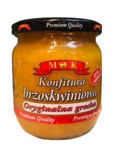 Konfitura brzoskwiniowa M&K oryginalna grecka 420 g