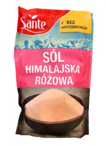 Sól himalajska różowa Sante 350 g