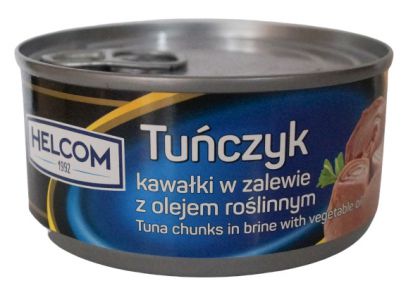 Tuńczyk kawałki w oleju 170g Helcom