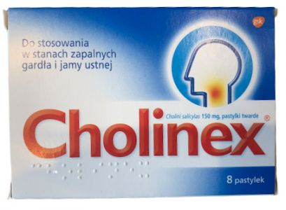 Cholinex 8 pastylek