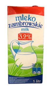 Mleko Zambrowskie 3,2% 1 l 