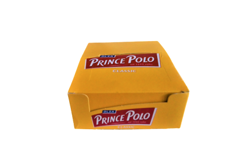Olza Prince Polo Classic Kruchy wafelek z kremem kakaowym oblany czekoladą 17,5 g x 28 sztuk