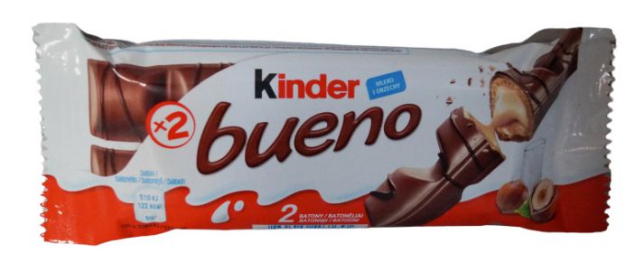 Kinder Bueno Wafel w mlecznej czekoladzie 43 g (2 x 21,5 g)
