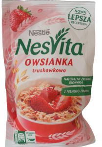 NesVita Owsianka truskawkowa 45 g