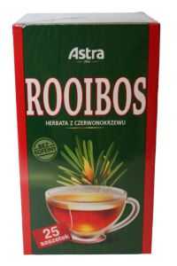 Herbata z czerwonokrzewu Rooibos Astra 20 torebek