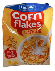 Lubella Corn Flakes Klasyczne Płatki kukurydziane 250 g