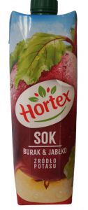 Sok Hortex burak&jabłko 1 l
