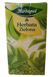 Herbata zielona Herbapol 20 torebek