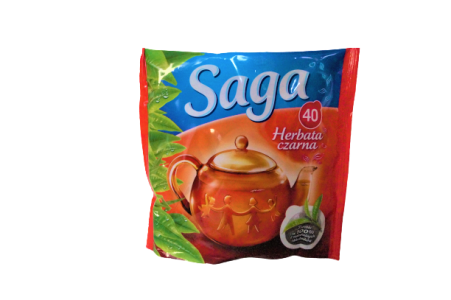Herbata czarna Saga  40 torebek