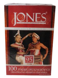 Herbata Jones 100 torebek