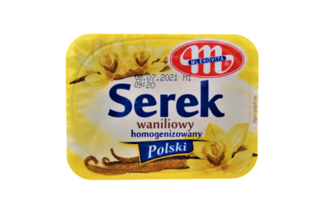Mlekovita Serek homogenizowany Polski o smaku waniliowym