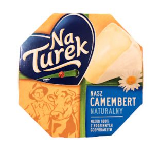NaTurek Nasz Camembert naturalny Ser 120 g