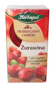 Herbapol Herbaciany Ogród Żurawina Herbatka owocowo-ziołowa 50 g (20 torebek) 