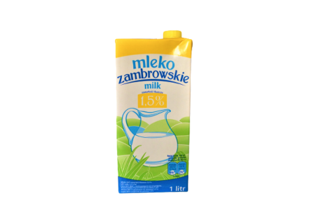 Mleko Zambrowskie 1,5% 1l