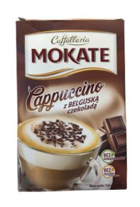 Mokate Cappuccino z belgijską czekoladą 8 x 20 g