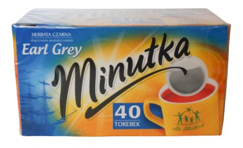 Herbata Earl Grey Minutka 40 torebek