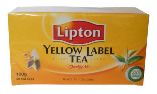 Herbata Lipton Yellow Label 50 torebek