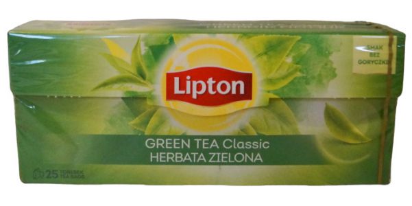 Herbata zielona Lipton 25 sztuk